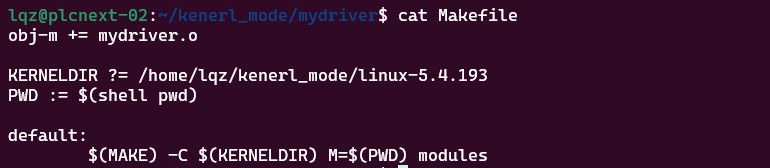 mydriverMakefile